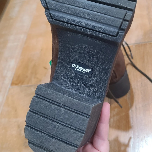 Dr.Scholl's Shoes Women's Laurence Brown Lace-Up Platform Boots Size 8.5 NWOT - Picture 6 of 7